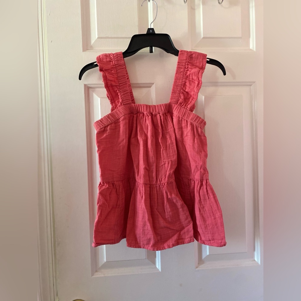 SO Pink Ruffled Camisole